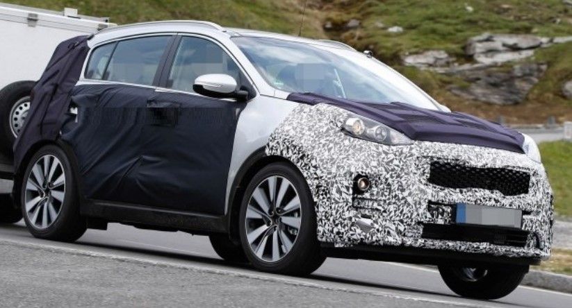 2018 Kia Sportage spy photo